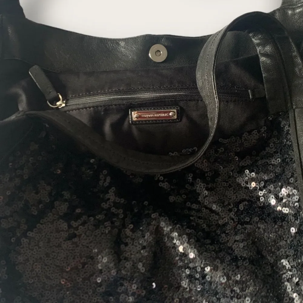 Stunning Roomy Genuine Leather Bag Purse‎ Banana Republic
